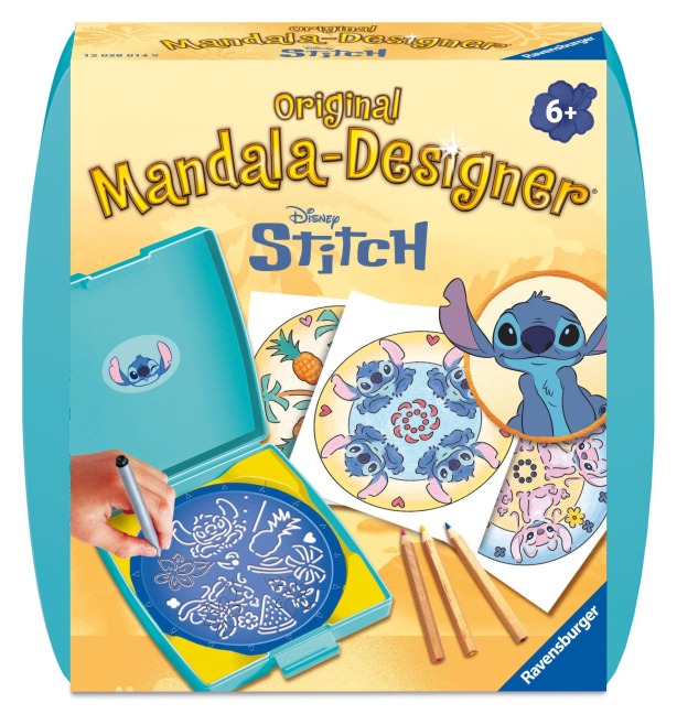 Mandala-Designer Mini Disney Stitch - 
