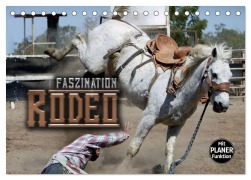 Cover-Bild zum Titel 'Faszination Rodeo (Tischkalender 2026 DIN A5 quer), CALVENDO Monatskalender' von 'Renate Bleicher'