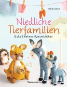 Cover-Bild zum Titel 'Niedliche Tierfamilien - Große und kleine Amigurumis häkeln' von 'Marie Clesse'