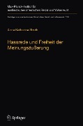 Cover-Bild zum Titel 'Hassrede und Freiheit der Meinungsäußerung' von 'Anna Katharina Struth'