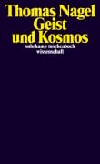 Cover-Bild zum Titel 'Geist und Kosmos' von 'Thomas Nagel'