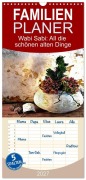 Cover-Bild zum Titel 'Familienplaner 2027 - Wabi Sabi: All die schönen alten Dinge mit 5 Spalten (Wandkalender, 21 x 45 cm) CALVENDO' von 'Eva Ola Feix'
