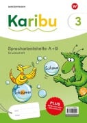 Cover-Bild zum Titel 'Karibu. Spracharbeitshefte 3 Druckschrift mit Diagnoseheft' von ''
