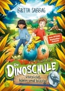 Cover-Bild zum Titel 'Die Dinoschule - Vorsicht, klein und bissig! (Band 7)' von 'Britta Sabbag'