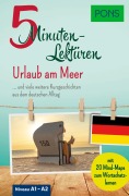 Cover-Bild zum Titel 'PONS 5-Minuten-Lektüren Deutsch A1-A2 - Urlaub am Meer' von ''