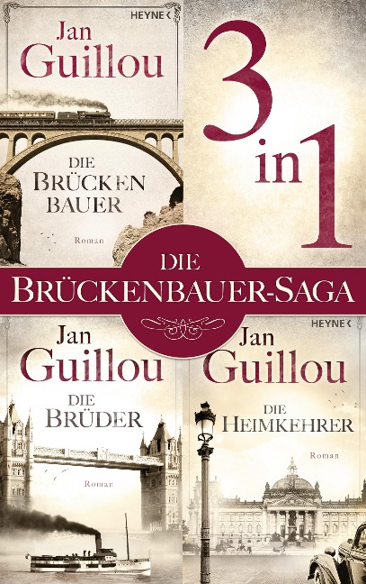 Der Brückenbauer, Die Brüder, Die Heimkehrer - (3in1-Bundle) - Jan Guillou