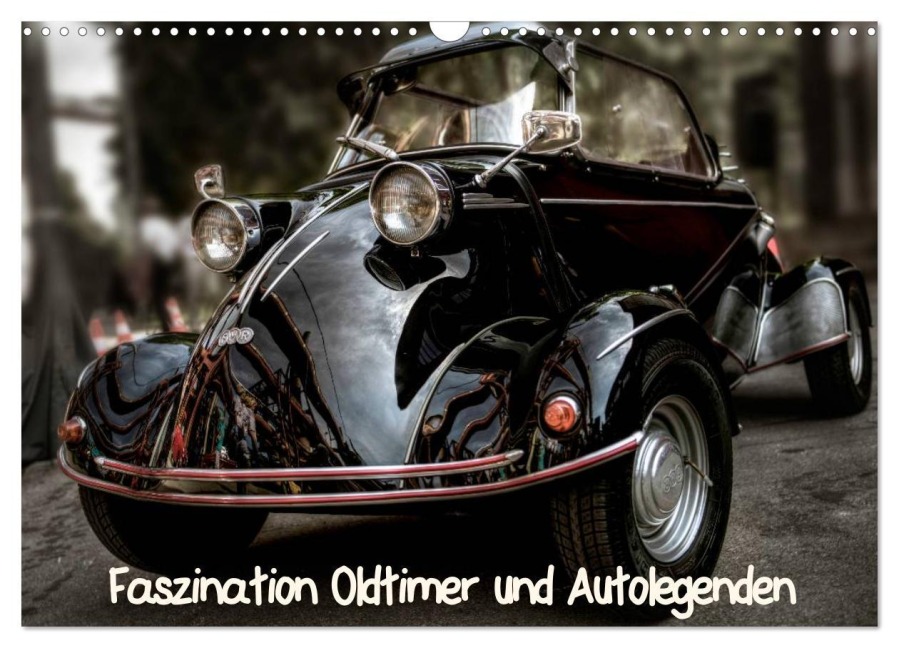 Faszination Oldtimer und Autolegenden (Wandkalender 2026 DIN A3 quer), CALVENDO Monatskalender - Eleonore Swierczyna