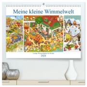 Meine kleine Wimmelwelt (hochwertiger Premium Wandkalender 2026 DIN A2 quer), Kunstdruck in Hochglanz - Marion Krätschmer