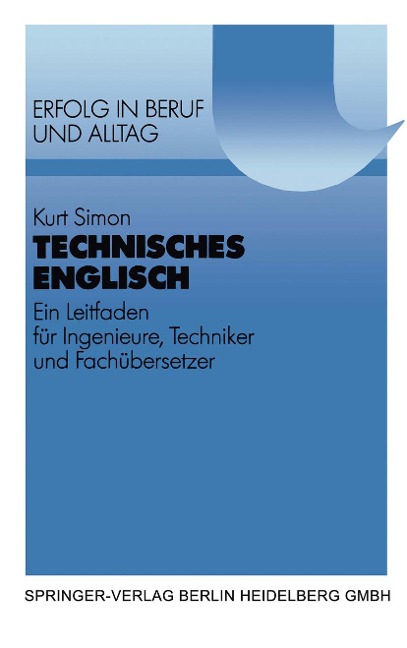 Technisches Englisch - Kurt Simon