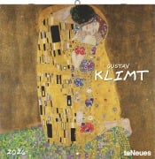 Cover-Bild zum Titel 'Gustav Klimt 2026 - Wand-Kalender - Broschüren-Kalender - 30x30 - 30x60 geöffnet - Kunst-Kalender' von ''