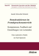 Demokratielernen im Fremdsprachenunterricht: Feed-back und Einstellungen von Lernenden.Kompetenzen - Jannik Schwebel-Schmitt