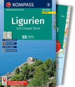 Cover-Bild zum Titel 'KOMPASS Wanderführer Ligurien mit Cinque Terre, 50 Touren mit Extra-Tourenkarte' von 'Franz Wille'