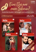 Cover-Bild zum Titel 'Eine Ehe nur zum Schein? - Zwischen Kalkül, Verlangen und wahrer Liebe (2 Miniserien)' von 'Caitlin Crews, Daphne Clair, Kathryn Ross'