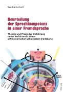 Cover-Bild zum Titel 'Beurteilung der Sprechkompetenz in einer Fremdsprache' von 'Sandra Hutterli'