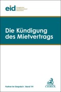 Cover-Bild zum Titel 'Die Kündigung des Mietvertrags' von ''