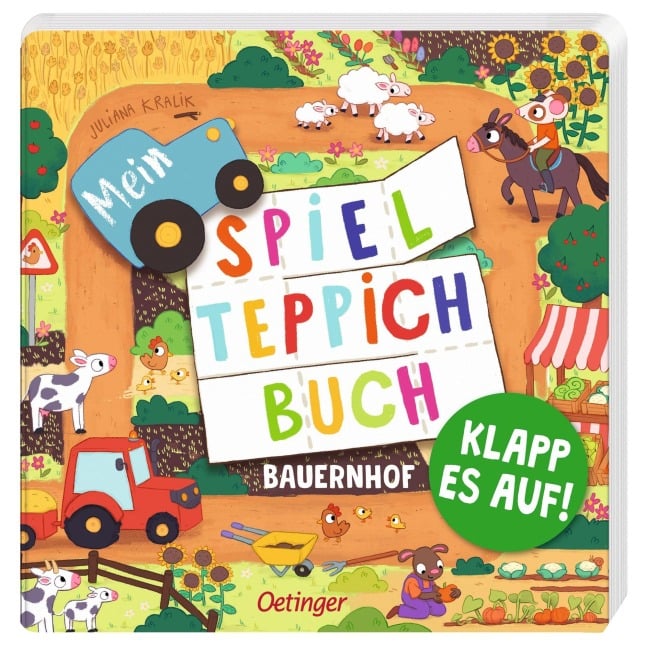 Mein Spielteppich-Buch. Bauernhof - Juliana Kralik