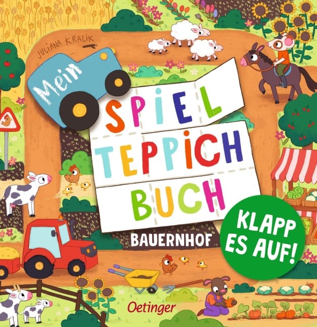 Mein Spielteppich-Buch. Bauernhof - Juliana Kralik