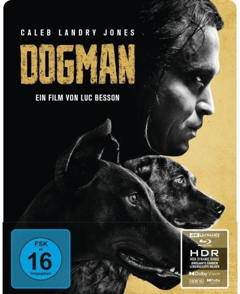 DogMan - 2-Disc Limited SteelBook (UHD-Blu-ray + Blu-ray) - 