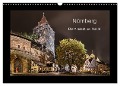 Nürnberg - Die Altstadt bei Nacht (Wandkalender 2024 DIN A3 quer), CALVENDO Monatskalender - Andreas Bininda