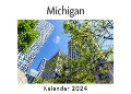 Michigan (Wandkalender 2024, Kalender DIN A4 quer, Monatskalender im Querformat mit Kalendarium, Das perfekte Geschenk) - Anna Müller