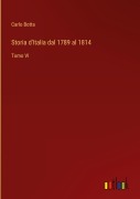 Cover-Bild zum Titel 'Storia d'Italia dal 1789 al 1814' von 'Carlo Botta'