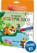Cover-Bild zum Titel 'Das magische Wassermalbuch - Wilde Tiere' von ''