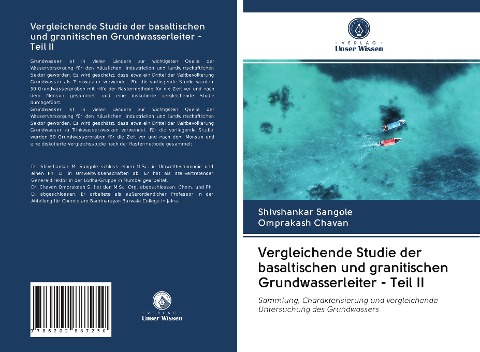 Vergleichende Studie der basaltischen und granitischen Grundwasserleiter - Teil II - Shivshankar Sangole, Omprakash Chavan