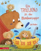 Cover-Bild zum Titel 'Ein Trollkind in der Blaubeersuppe' von 'Outi Kaden'