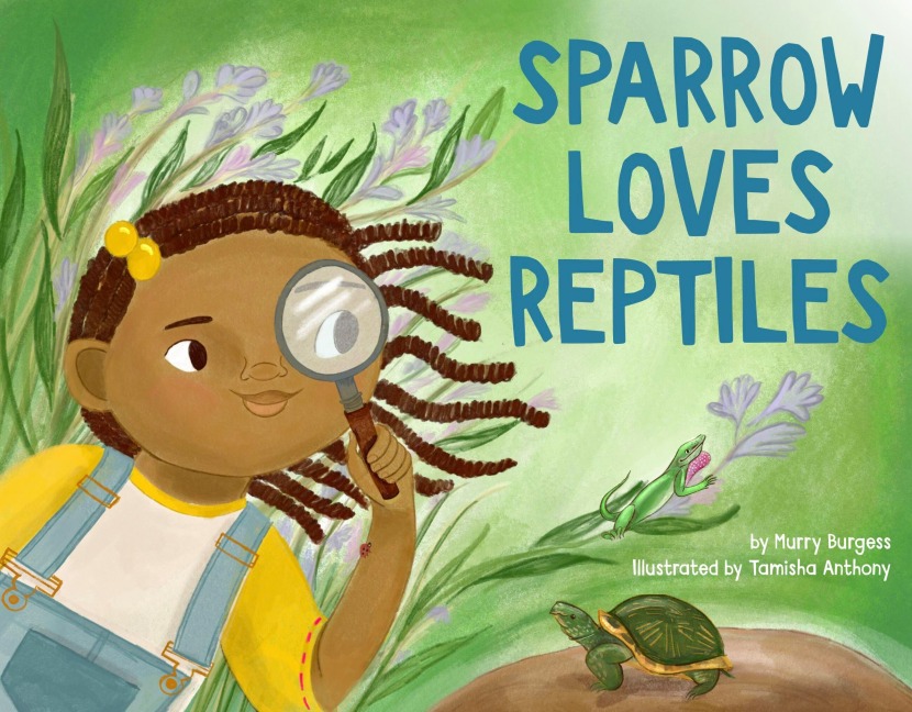 Sparrow Loves Reptiles - Murry Burgess