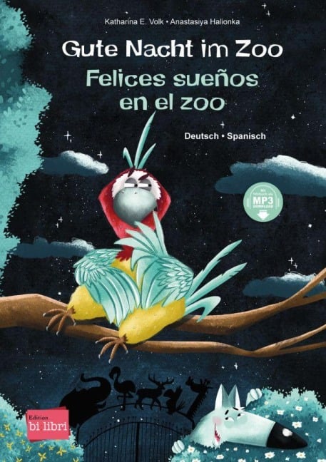 Gute Nacht im Zoo. Deutsch-Spanisch - Katharina E. Volk
