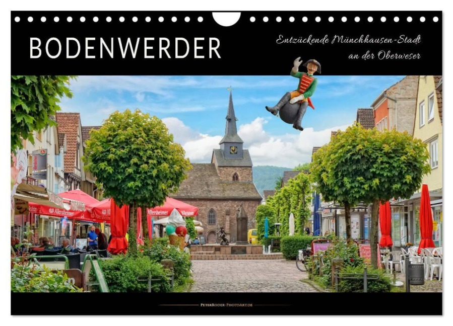 Bodenwerder - entzückende Münchhausen-Stadt an der Oberweser (Wandkalender 2027 DIN A4 quer), CALVENDO Monatskalender - Peter Roder