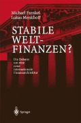 Cover-Bild zum Titel 'Stabile Weltfinanzen?' von 'Lukas Menkhoff, Michael Frenkel'
