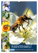 Cover-Bild zum Titel 'INSEKTENWELT - Heimische Nützlinge ganz nah (Wandkalender 2026 DIN A2 hoch), CALVENDO Monatskalender' von 'Andrea Dreegmeyer'