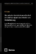 Cover-Bild zum Titel 'Die extraterritoriale Anwendbarkeit des UN-Sozialpakts im Zeitalter der Globalisierung' von 'Elif Askin'
