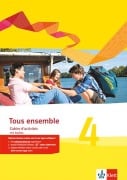 Cover-Bild zum Titel 'Tous ensemble 4. Cahier d'activités mit Audios 4. Lernjahr. Ausgabe 2013' von ''