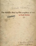 Cover-Bild zum Titel 'The Artist's Reality' von 'Mark Rothko'