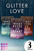 Cover-Bild zum Titel 'Glitter Love: Sammelband der romantischen New-Adult-Trilogie' von 'Romy Hart'
