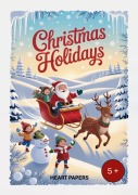Cover-Bild zum Titel 'Christmas Holidays' von 'Heart Papers'