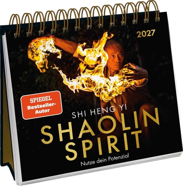 Postkartenkalender 2027: Shaolin Spirit - Shi Heng Yi