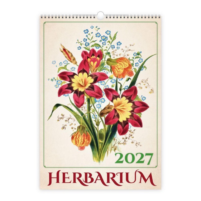TRÖTSCH - Wandkalender Herbarium 2027 - 