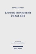 Recht und Intertextualität im Buch Ruth - Deborah Storek