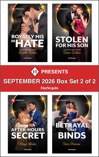 Harlequin Presents September 2026 - Box Set 2 of 2 - Caitlin Crews, Dani Collins, Maya Blake, Tara Pammi