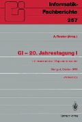 Cover-Bild zum Titel 'GI - 20. Jahrestagung I' von ''