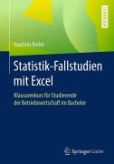 Cover-Bild zum Titel 'Statistik-Fallstudien mit Excel' von 'Joachim Reiter'
