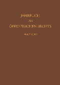 Cover-Bild zum Titel 'Jahrbuch des öffentlichen Rechts der Gegenwart. Neue Folge' von ''