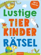 Cover-Bild zum Titel 'Lustige Tierkinder-Rätsel' von ''