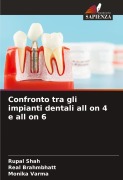 Cover-Bild zum Titel 'Confronto tra gli impianti dentali all on 4 e all on 6' von 'Rupal Shah, Real Brahmbhatt, Monika Varma'