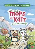 Cover-Bild zum Titel 'Mein Abenteuercomic - Mops und Kätt erkunden die Berge' von 'Vera Schmidt'