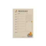 Cover-Bild zum Titel 'Nachhaltiger A4 Wochenplaner/Terminplaner/To-Do-Liste aus Graspapier (Amber Fur)' von ''