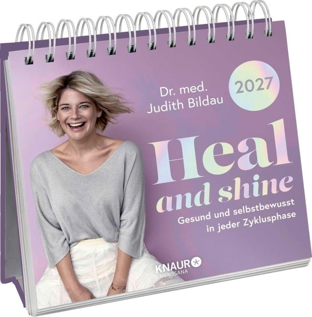 Wochenkalender 2027: Heal and shine - Judith Bildau